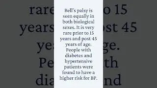 Who Is At Risk Of Bell's Palsy? 