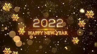 Happy New Year 2022 Background 4k | Background Video