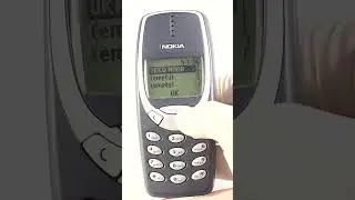 Nokia 3310 plays Gubben Noak / Ukko Nooa Ringtone 