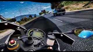 ► GTA 5 REDUX ✪ Ultra Realistic Graphics MOD - BMW S1000 RR | 1080p - 60 FPS GTA v