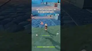 Who is the fastest character in genshin impact 🤔