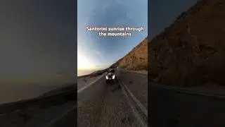 Atv riding in Santorini, Greece