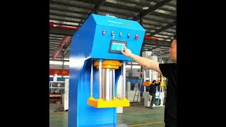 YSK series CNC single column hydraulic press is used for metal stretching, forming, pressing