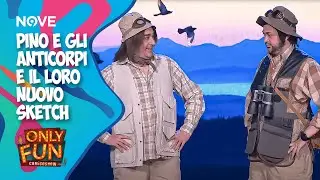 Pino e gli Anticorpi e il loro nuovo sketch 😂| ONLY FUN