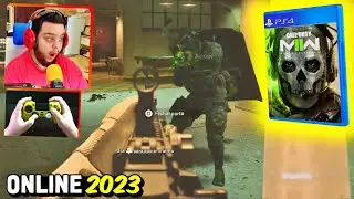 Jogando COD Modern Warfare 2 Online no PS4 SLIM em 2023! (GamePlay Multiplayer Teste)