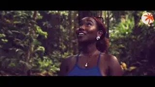 She is St Lucia - With Tropical Sky