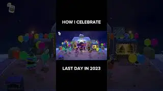 Countdown New Year #2023 #2024 #AnimalCrossing #ACNH #animalcrossingnewhorizons #sasha #kidcat #acnh