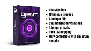 Munro Audio - Djent MIDI Drum Pack