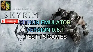 Latest Update | Test 15 Games | Citron Emulator on android.