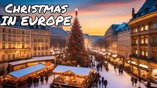 Christmas in Europe | Top 5 cities to visit during Christmas #christmas #europe