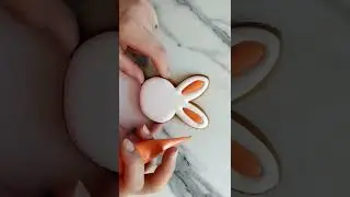 Пасхальные пряники, зайка и морковка