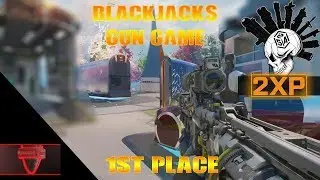 COD BLACK OPS 3 BLACKJACKS GUN GAME - WIN 1ST PLACE!!