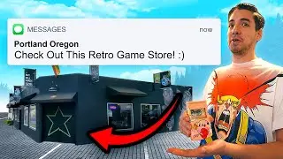 We Couldn't Resist this Retro Gaming Store in Portland!