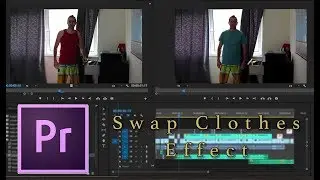 Swap clothes effect in Premiere Pro