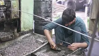 Nuts and Bolt Factory full process from cut to thread #metal #metalworking  #factory #blacksmith