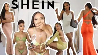 IT'S A SHEIN SUMMER ! AFFORDABLE , CUTE & TRENDY TRY ON HAUL | BIKINIS , DRESSES ,JUMPSUITS & MORE !