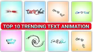 Top 10 text animation alight motion | alight motion text preset | new text animation preset