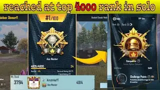 Reached at 3800 rank in solo in bgmi | road to conqueror | 11Pro,12,12Pro,12ProMax,13,13Pro,13ProMax