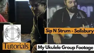 Footage from my Ukulele Group (Sip N Strum - Community Education on Ukulele)