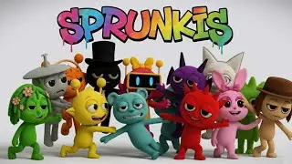 The Sprunki at the Costume Party! 🥳 [3D]