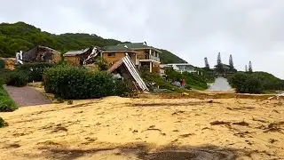 Day 103 - Flooding in Blue Horizon Bay in South Africa