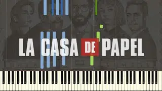La Casa De Papel Opening - My Life Is Going On [Piano Tutorial] (Synthesia)