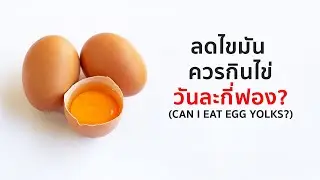 ลดไขมัน ควรกินไข่วันละกี่ฟอง?