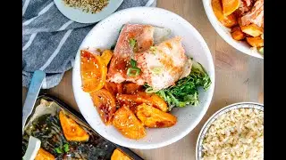 30-Minute Sheet Pan Salmon and Veggies