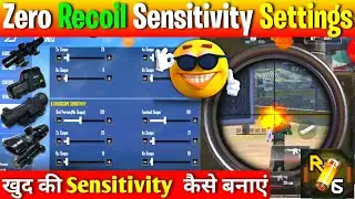 New Best Sensitivity Setting For Raider Six | Raider Six Zero Recoil Sensitivity Setting | RaiderSix