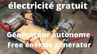 #Électricité gratuite,générateur autonome,free energy generator