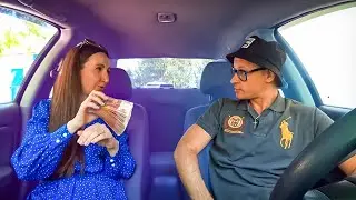 Самая ОБЕСПЕЧЕННАЯ Красавица и пранк в авто 😍 Свидание с девушкой и Шепелявый 🔥 Прикол Сахар Тв !