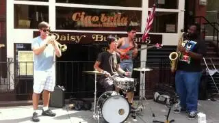 Party in the USA - jazz street band Boston, MA