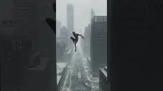 Spiderman Miles-Morales "Crimson Cowl" PC smooth swinging...