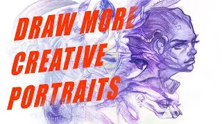 Draw Creative Portraits With A Pencil And Your Mind