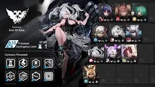 [Arknights] Contingency Contract Chernobog Area 59 Risk 18 Clear (Week 1)
