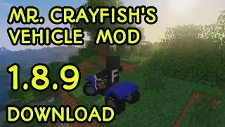HOW TO INSTALL MR.CRAYFISH VEHICLE MOD FOR 1.8.9