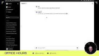 Office hours! Plugins help and buildup
