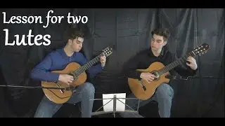 Lesson for two lutes(16th century)