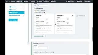 Creating A Job - Settings