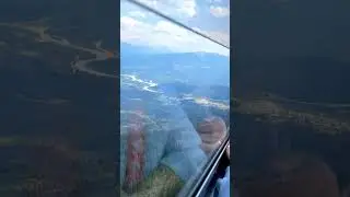 Enjoying aerial view of trees and mountains at Jasper Skytram | Exploring Jasper Natioal Park