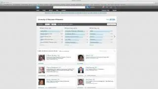 Using LinkedIn's Alumni Feature