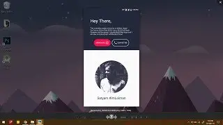 Flat UI Intro/Profile Tutorial with Android Studio.