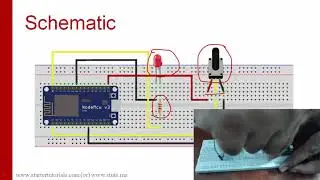 IoT Lab 02 - Implement Analog Input and Output using NodeMCU