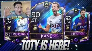 FIFA Mobile 18 S2 3x INSANE TOTY ATTACKERS IN ONE PACK OPENING! NEW TOTY MESSI, RONALDO, KANE