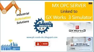 MX OPC Server Linked to GX Works 3 Simulator