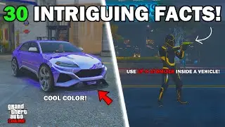 30 Intriguing Facts You Didn't Know About in GTA Online