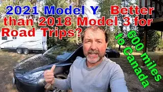 Tesla Model Y, 600 mile Road Trip to Canada. We have a 2021 Tesla Model Y to test and review.