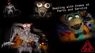 Dealing with Endos at Parts and Service (FNAF: Security Breach)