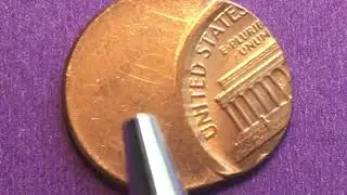 US 1983 Lincoln Error Pennies - DC Minutes United States One Cent Coins