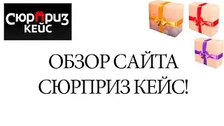 ●ОБЗОР САЙТА СЮРПРИЗ КЕЙС!!! ツ
